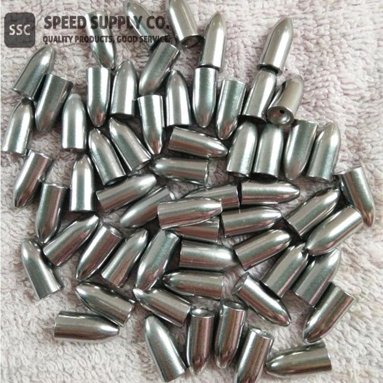 Aliaj de wolfram Bullet Forma de pescuit Sinker